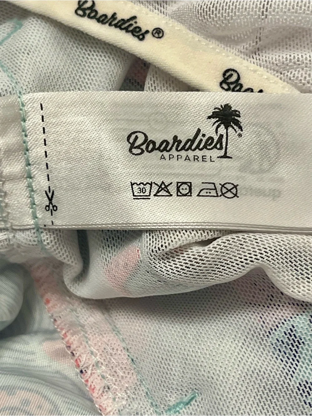 Boardies Apparel Kids Chameleon Swim Shorts Pink Blue Size 7-8